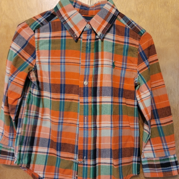 Ralph Lauren plaid L/S shirt - Picture 2 of 3